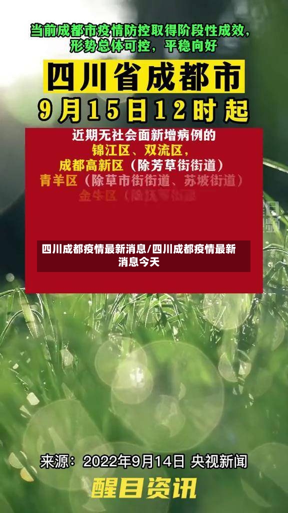 四川成都疫情最新消息/四川成都疫情最新消息今天-第2张图片