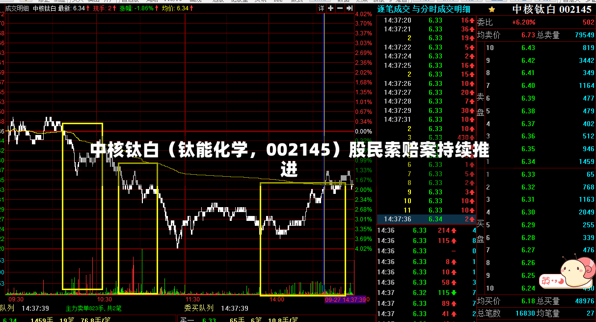 中核钛白（钛能化学，002145）股民索赔案持续推进-第2张图片