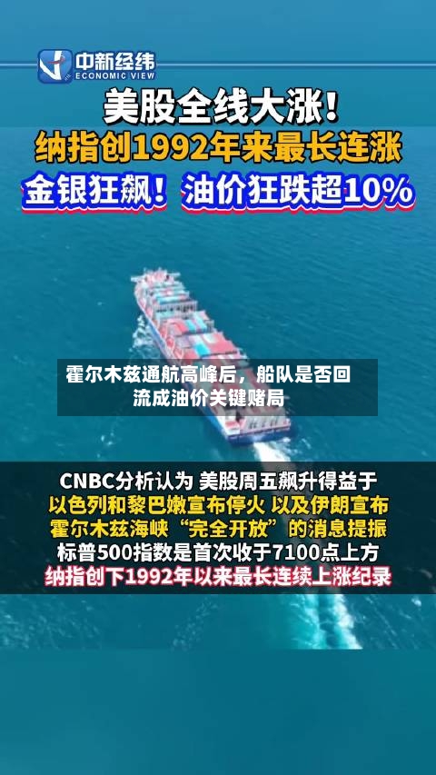霍尔木兹通航高峰后	，船队是否回流成油价关键赌局-第2张图片