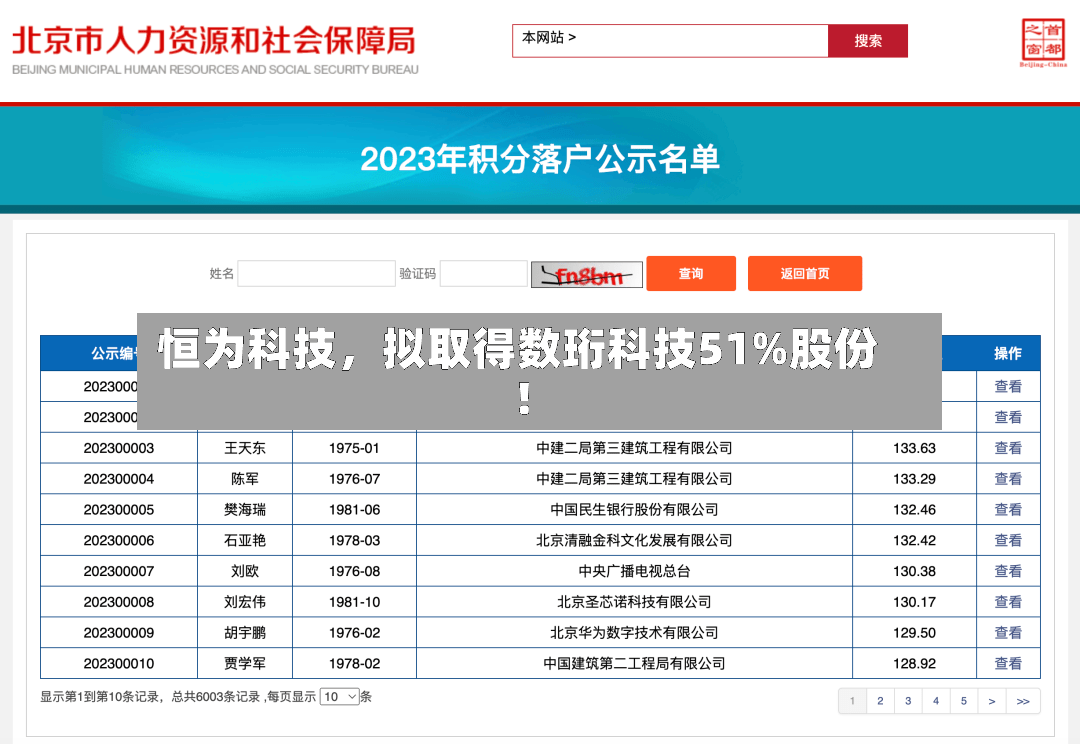 恒为科技，拟取得数珩科技51%股份！-第2张图片