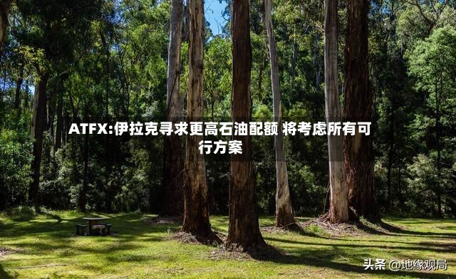 ATFX:伊拉克寻求更高石油配额 将考虑所有可行方案