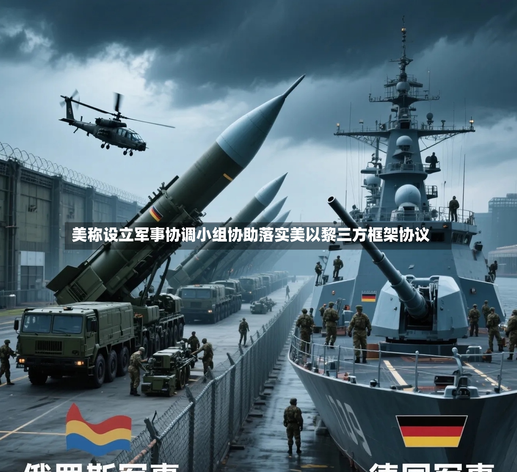 美称设立军事协调小组协助落实美以黎三方框架协议-第2张图片