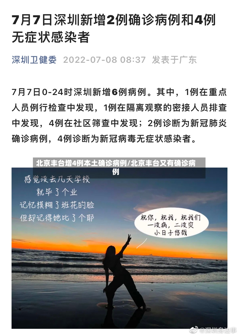 北京丰台增4例本土确诊病例/北京丰台又有确诊病例