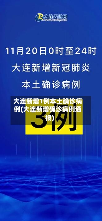 大连新增1例本土确诊病例(大连新增确诊病例通报)-第2张图片
