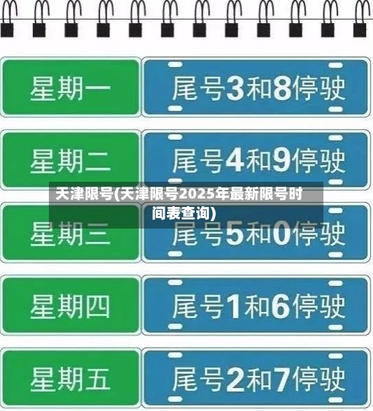 天津限号(天津限号2025年最新限号时间表查询)