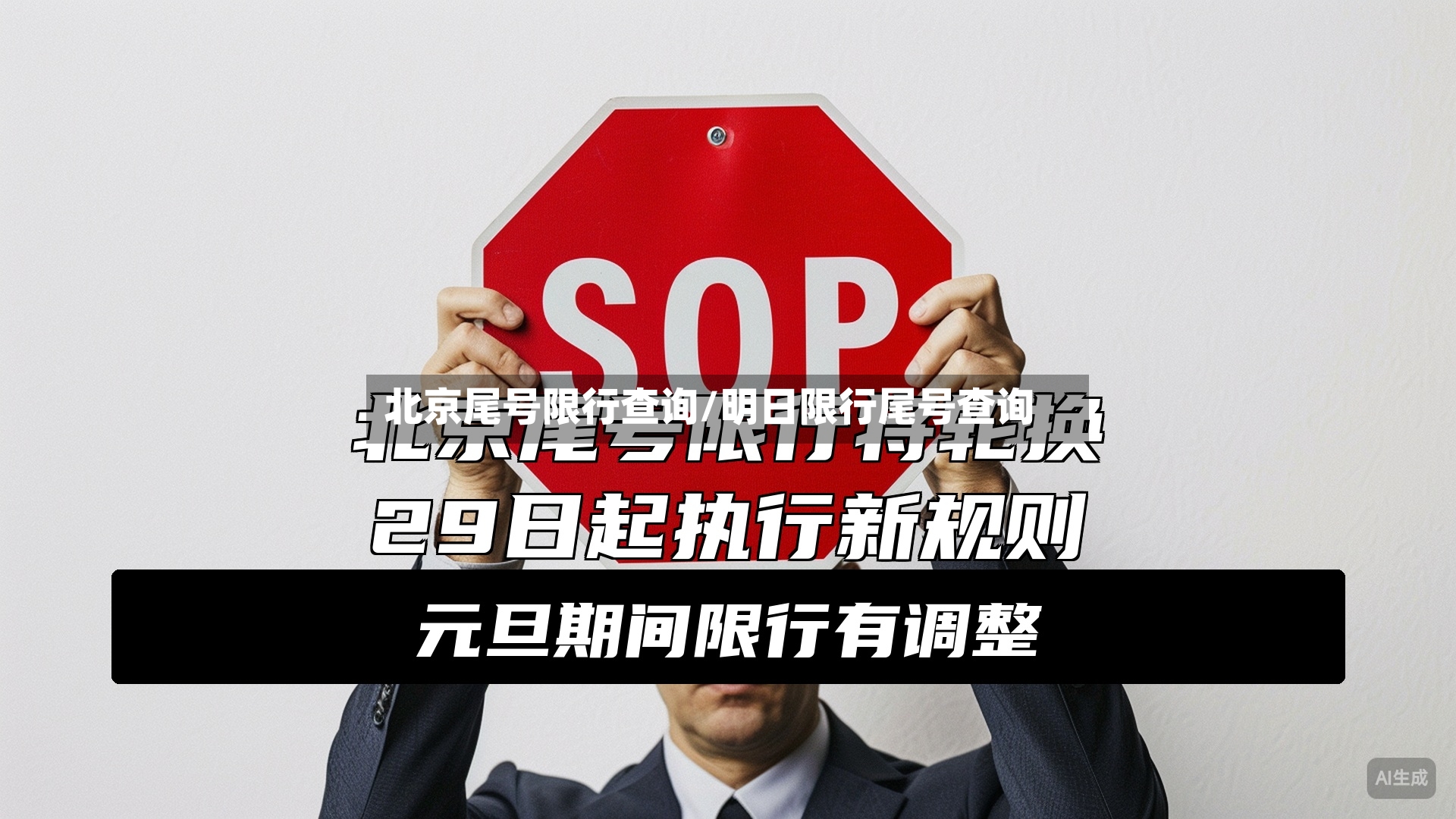 北京尾号限行查询/明日限行尾号查询