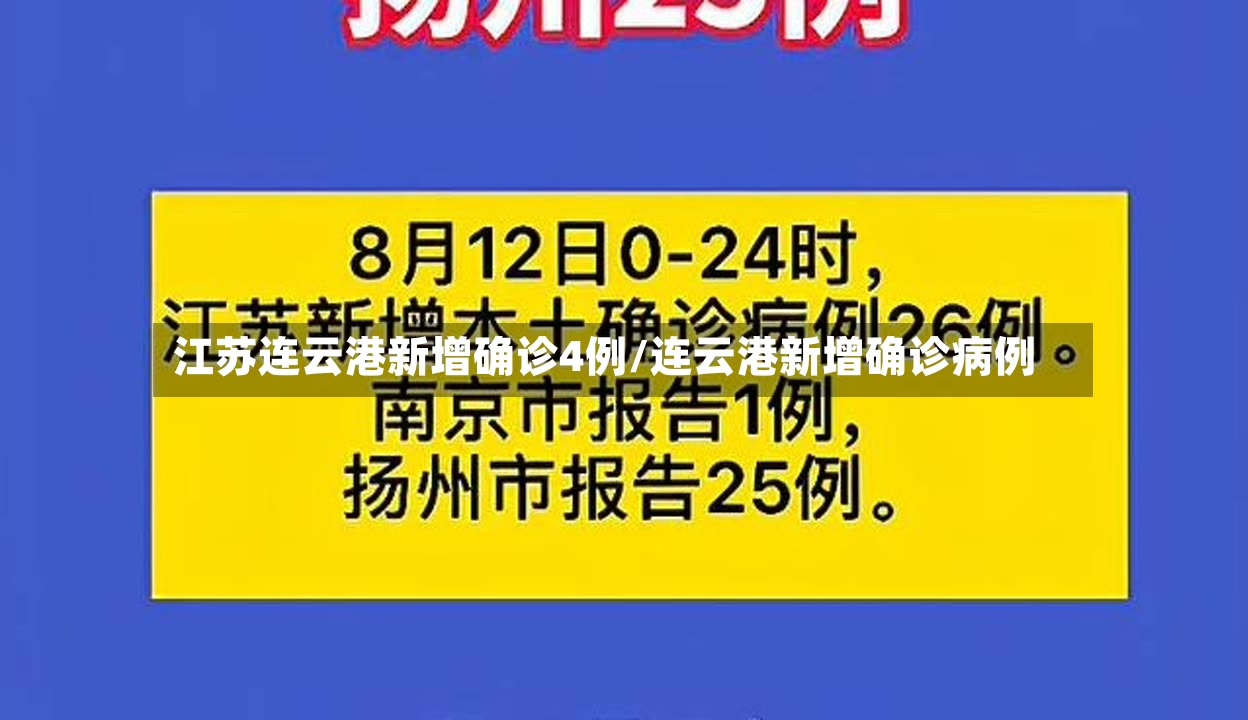 江苏连云港新增确诊4例/连云港新增确诊病例-第2张图片