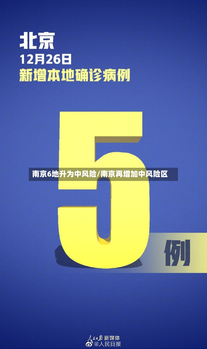 南京6地升为中风险/南京再增加中风险区-第2张图片