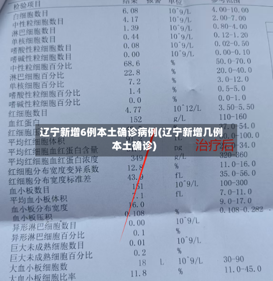 辽宁新增6例本土确诊病例(辽宁新增几例本土确诊)-第3张图片