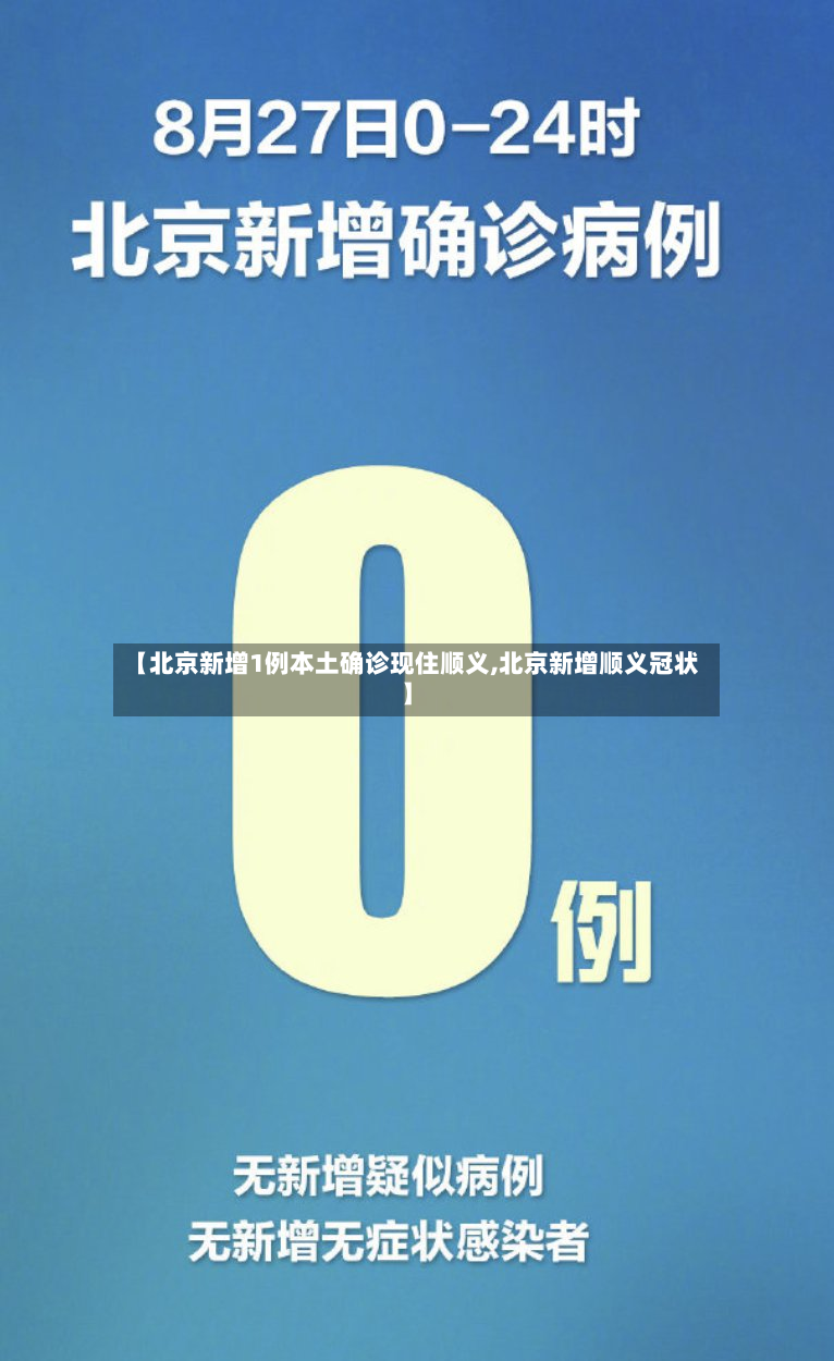 【北京新增1例本土确诊现住顺义,北京新增顺义冠状】-第2张图片