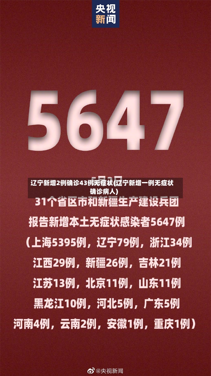 辽宁新增2例确诊43例无症状(辽宁新增一例无症状确诊病人)