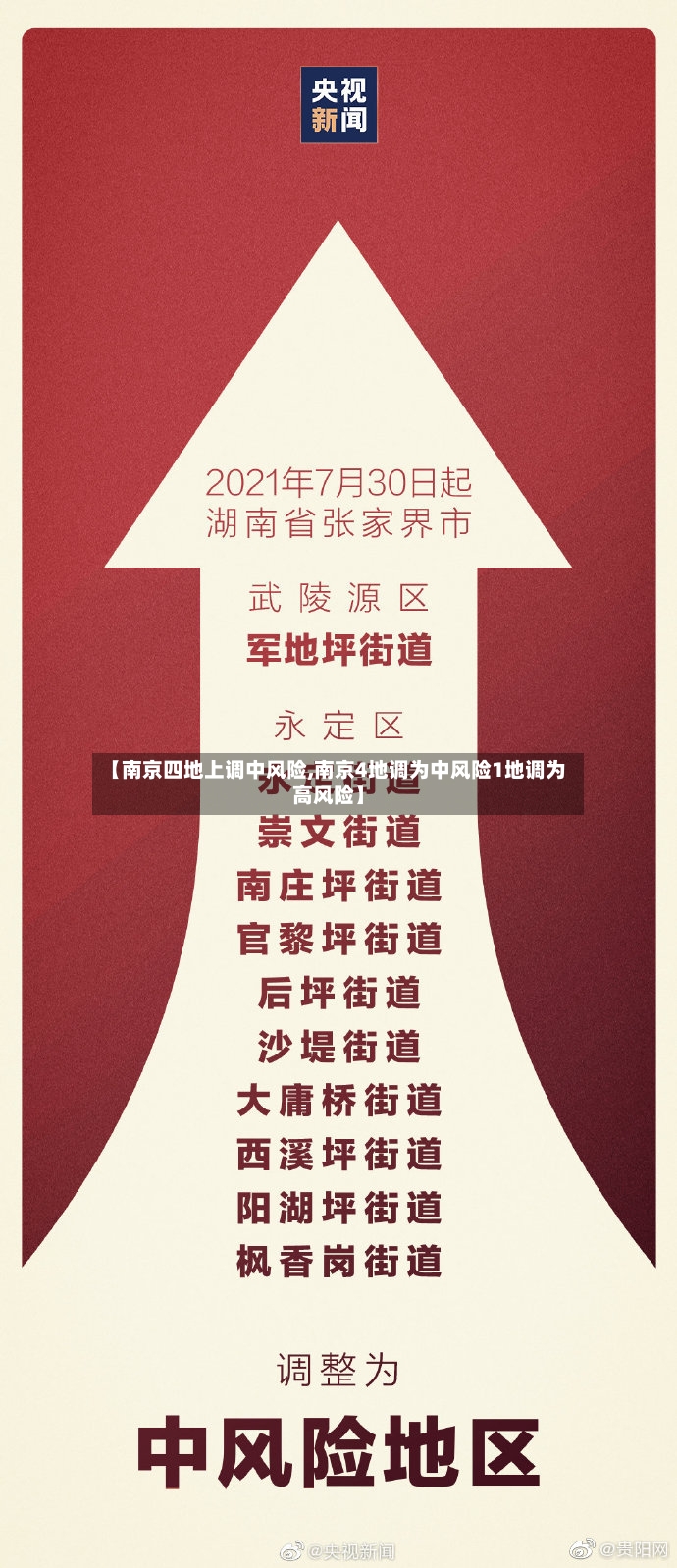 【南京四地上调中风险,南京4地调为中风险1地调为高风险】-第2张图片