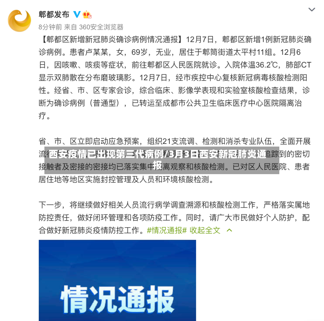 西安疫情已出现第三代病例/3月3日西安新冠肺炎通报-第2张图片