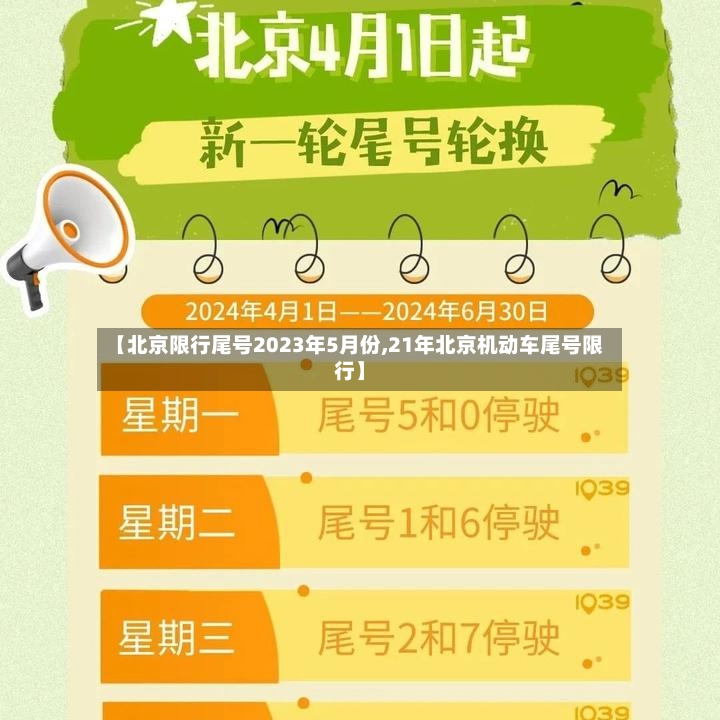 【北京限行尾号2023年5月份,21年北京机动车尾号限行】-第2张图片