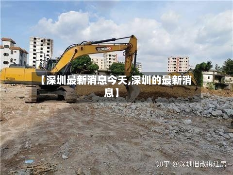 【深圳最新消息今天,深圳的最新消息】