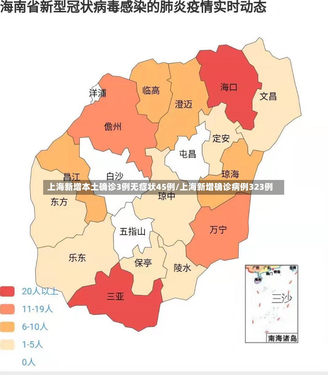 上海新增本土确诊3例无症状45例/上海新增确诊病例323例