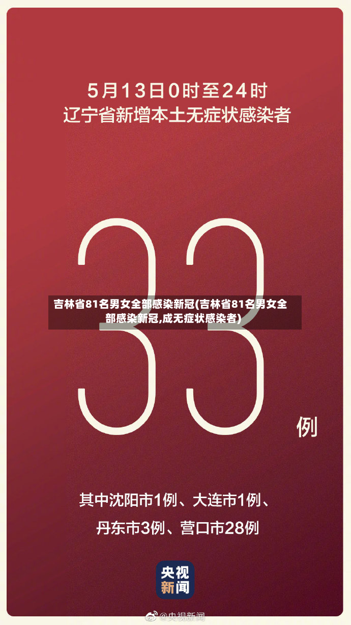 吉林省81名男女全部感染新冠(吉林省81名男女全部感染新冠,成无症状感染者)-第3张图片