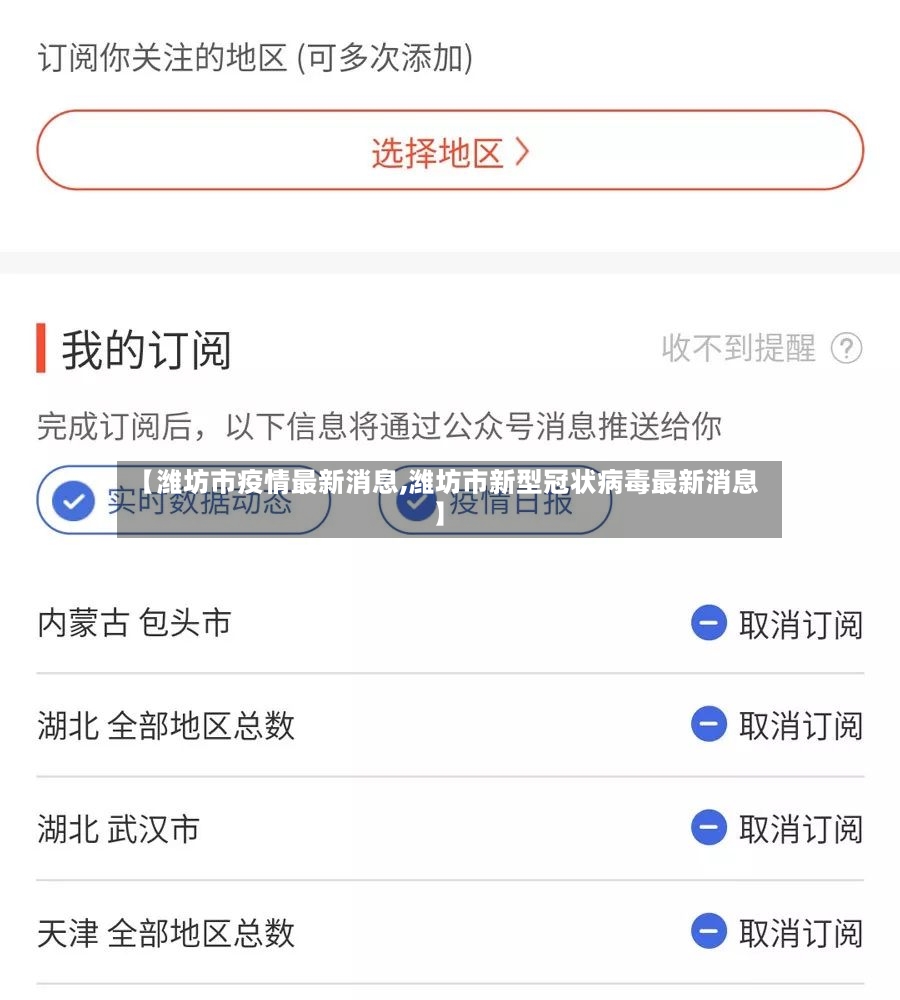 【潍坊市疫情最新消息,潍坊市新型冠状病毒最新消息】