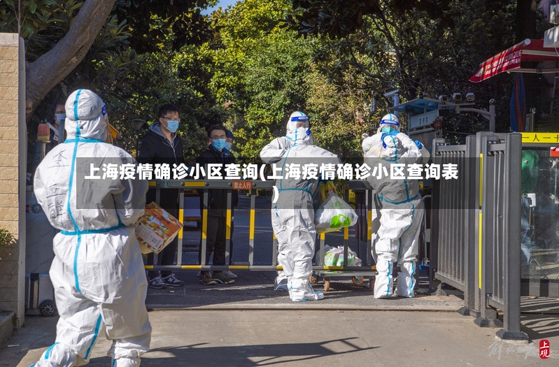 上海疫情确诊小区查询(上海疫情确诊小区查询表)-第3张图片